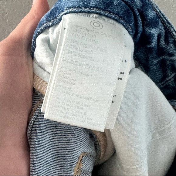 Good American good classic jeans in blue 568 size 2/26 - Picture 10 of 10